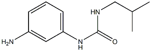 1-(3-aminophenyl)-3-(2-methylpropyl)urea Structure