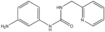 1-(3-aminophenyl)-3-(pyridin-2-ylmethyl)urea Structure