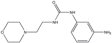 1-(3-aminophenyl)-3-[2-(morpholin-4-yl)ethyl]urea Structure