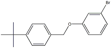 1-(3-bromophenoxymethyl)-4-tert-butylbenzene Structure