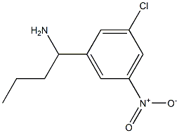 1-(3-chloro-5-nitrophenyl)butan-1-amine|