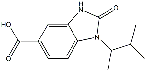 1-(3-methylbutan-2-yl)-2-oxo-2,3-dihydro-1H-1,3-benzodiazole-5-carboxylic acid|