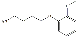 1-(4-aminobutoxy)-2-methoxybenzene Structure