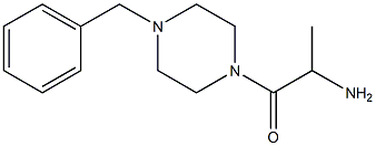 1-(4-benzylpiperazin-1-yl)-1-oxopropan-2-amine Structure