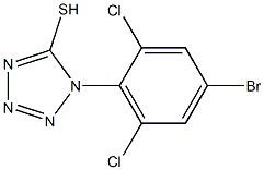 1-(4-bromo-2,6-dichlorophenyl)-1H-1,2,3,4-tetrazole-5-thiol Structure