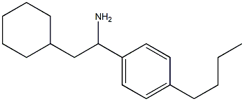 1-(4-butylphenyl)-2-cyclohexylethan-1-amine