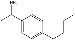 1-(4-butylphenyl)ethan-1-amine,,结构式