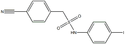  1-(4-cyanophenyl)-N-(4-iodophenyl)methanesulfonamide