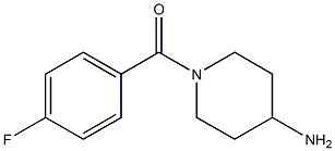 1-(4-fluorobenzoyl)piperidin-4-amine Structure