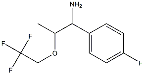 1-(4-fluorophenyl)-2-(2,2,2-trifluoroethoxy)propan-1-amine|