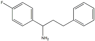 1-(4-fluorophenyl)-3-phenylpropan-1-amine|