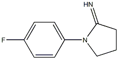 1-(4-fluorophenyl)pyrrolidin-2-imine Struktur