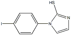 1-(4-iodophenyl)-1H-imidazole-2-thiol Structure