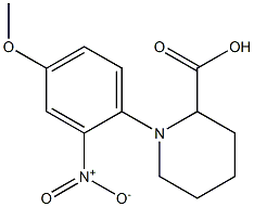1-(4-methoxy-2-nitrophenyl)piperidine-2-carboxylic acid