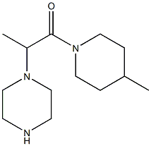 1-(4-methylpiperidin-1-yl)-2-(piperazin-1-yl)propan-1-one