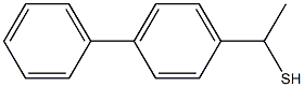 1-(4-phenylphenyl)ethane-1-thiol Structure