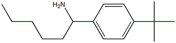 1-(4-tert-butylphenyl)hexan-1-amine Structure