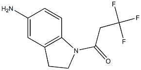 1-(5-amino-2,3-dihydro-1H-indol-1-yl)-3,3,3-trifluoropropan-1-one