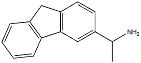 1-(9H-fluoren-3-yl)ethan-1-amine,,结构式