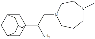 1-(adamantan-1-yl)-2-(4-methyl-1,4-diazepan-1-yl)ethan-1-amine Structure