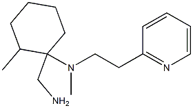 1-(aminomethyl)-N,2-dimethyl-N-[2-(pyridin-2-yl)ethyl]cyclohexan-1-amine