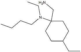 1-(aminomethyl)-N-butyl-N,4-diethylcyclohexan-1-amine