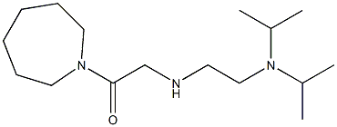 1-(azepan-1-yl)-2-({2-[bis(propan-2-yl)amino]ethyl}amino)ethan-1-one