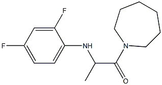 1-(azepan-1-yl)-2-[(2,4-difluorophenyl)amino]propan-1-one