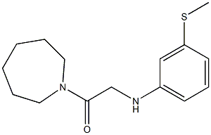 1-(azepan-1-yl)-2-{[3-(methylsulfanyl)phenyl]amino}ethan-1-one