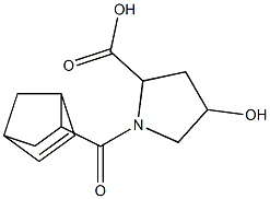 1-(bicyclo[2.2.1]hept-5-en-2-ylcarbonyl)-4-hydroxypyrrolidine-2-carboxylic acid