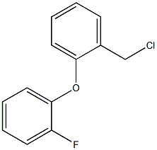  1-(chloromethyl)-2-(2-fluorophenoxy)benzene