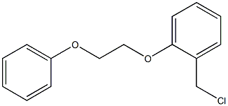  1-(chloromethyl)-2-(2-phenoxyethoxy)benzene