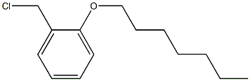 1-(chloromethyl)-2-(heptyloxy)benzene,,结构式