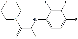 1-(morpholin-4-yl)-2-[(2,3,4-trifluorophenyl)amino]propan-1-one