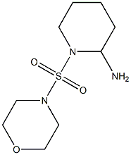 1-(morpholine-4-sulfonyl)piperidin-2-amine 结构式