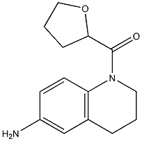 1-(oxolan-2-ylcarbonyl)-1,2,3,4-tetrahydroquinolin-6-amine Structure