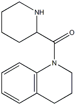 1-(piperidin-2-ylcarbonyl)-1,2,3,4-tetrahydroquinoline 结构式