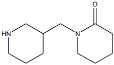  1-(piperidin-3-ylmethyl)piperidin-2-one