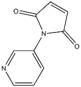 1-(pyridin-3-yl)-2,5-dihydro-1H-pyrrole-2,5-dione 结构式
