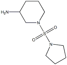 1-(pyrrolidine-1-sulfonyl)piperidin-3-amine