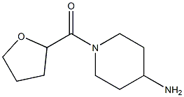 1-(tetrahydrofuran-2-ylcarbonyl)piperidin-4-amine Struktur