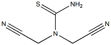 1,1-bis(cyanomethyl)thiourea Structure