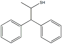 1,1-diphenylpropane-2-thiol 结构式