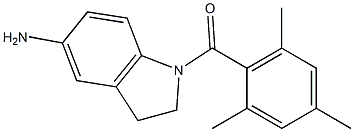 1-[(2,4,6-trimethylphenyl)carbonyl]-2,3-dihydro-1H-indol-5-amine Structure