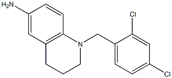 1-[(2,4-dichlorophenyl)methyl]-1,2,3,4-tetrahydroquinolin-6-amine Structure