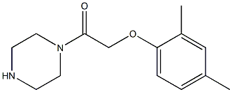 1-[(2,4-dimethylphenoxy)acetyl]piperazine