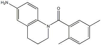 1-[(2,5-dimethylphenyl)carbonyl]-1,2,3,4-tetrahydroquinolin-6-amine Structure