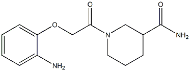 1-[(2-aminophenoxy)acetyl]piperidine-3-carboxamide|