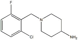 1-[(2-chloro-6-fluorophenyl)methyl]piperidin-4-amine|