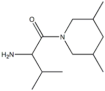 1-[(3,5-dimethylpiperidin-1-yl)carbonyl]-2-methylpropylamine Structure